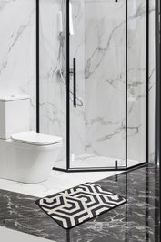 Mijölnir Line Djt Alfombrilla de baño Multicolor 40 x 60 cm